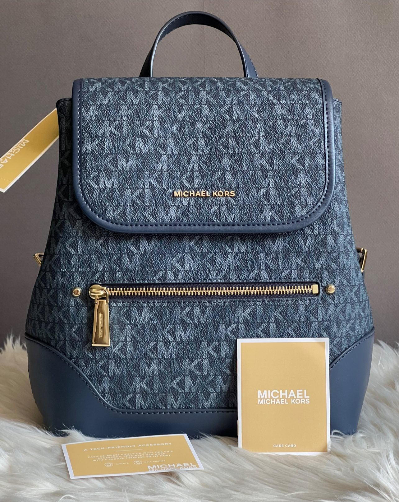 Michael Kors Harrison Medium Logo Backpack