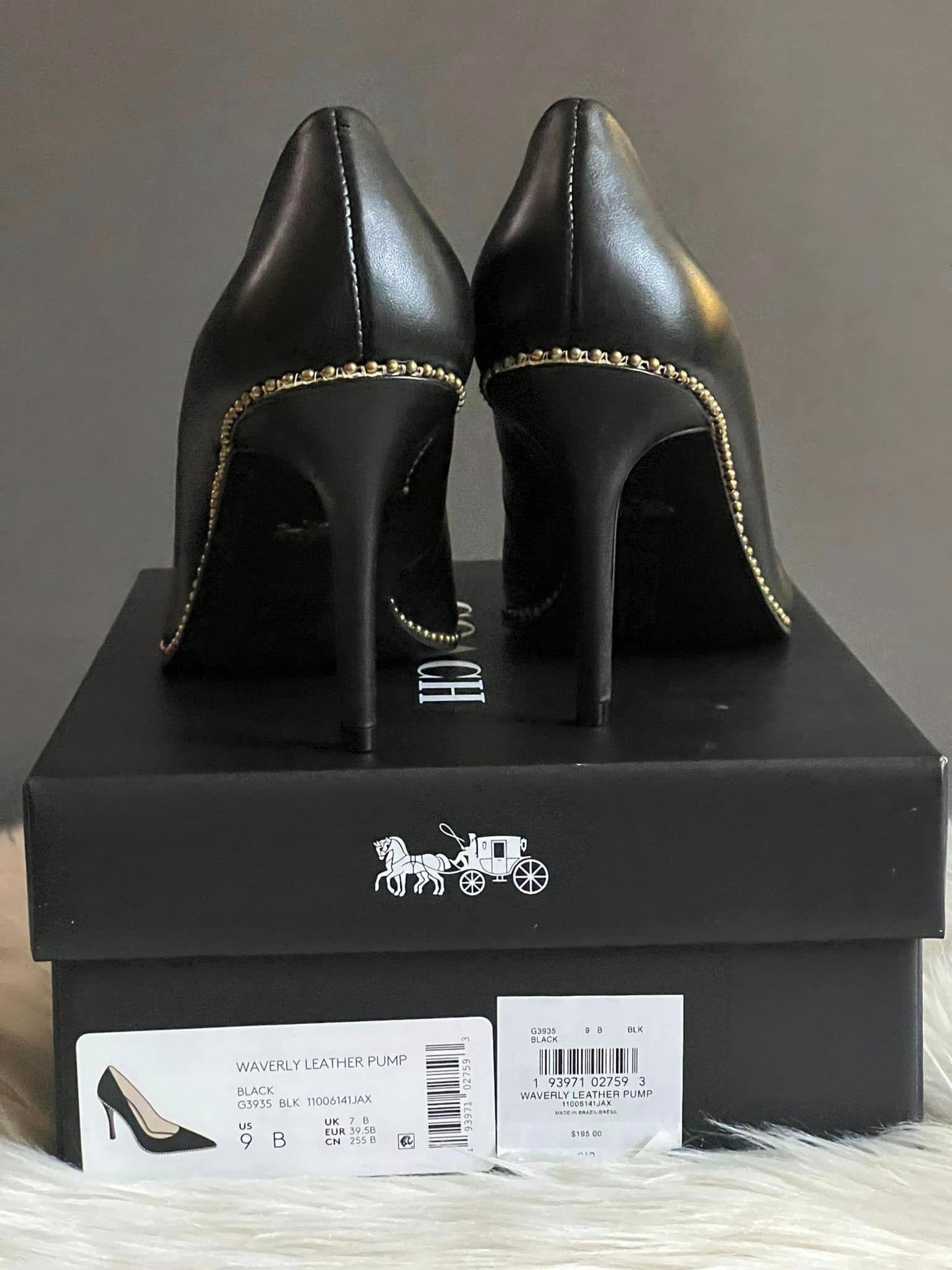 Coach Waverly Leather Pump