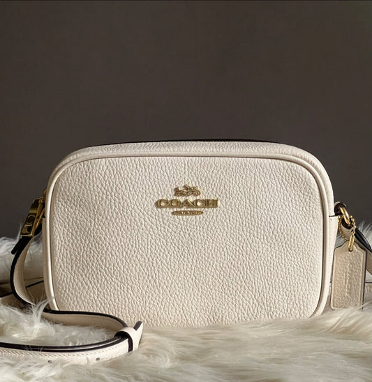 Coach Mini Jamie Camera Bag in Signature Leather