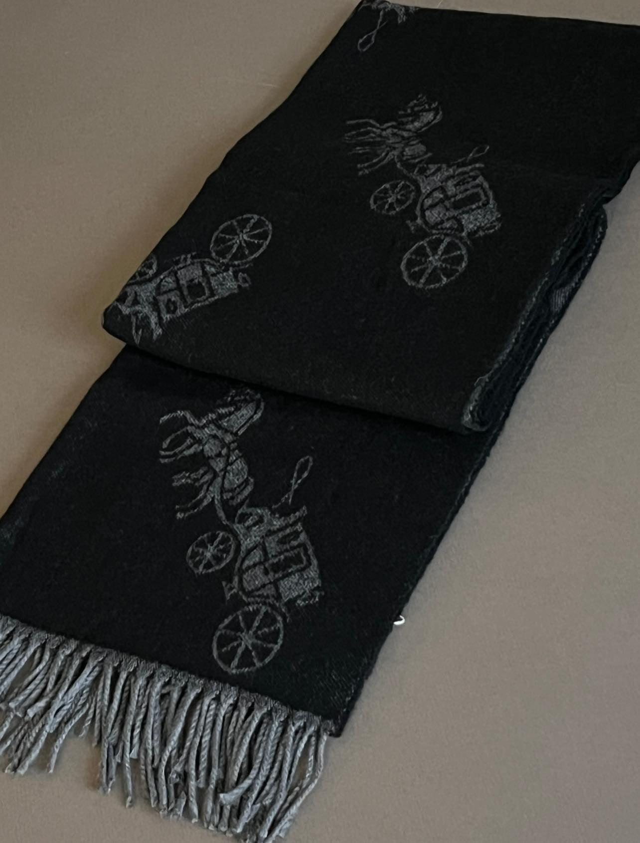 Coach Horse And Carriage Oversized Muffler