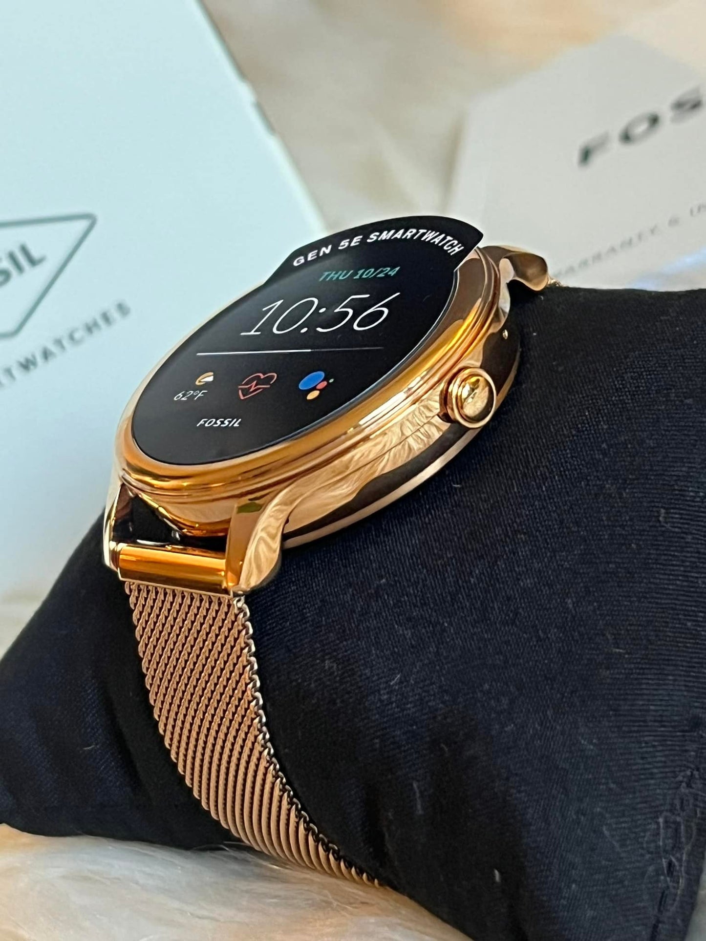 Fossil Gen 5E Smartwatch Rose Gold-Tone