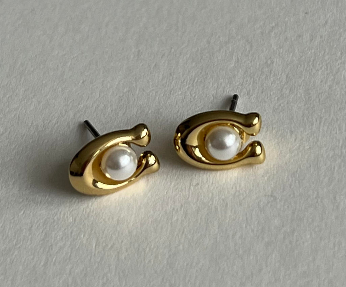 Coach Strawberry Signature Stud Earrings