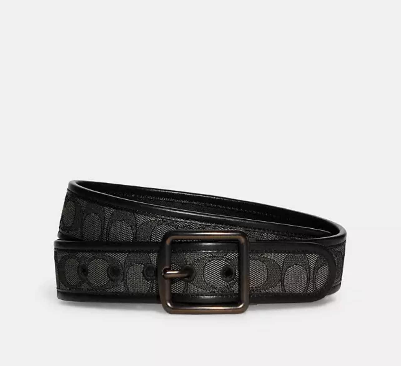 Coach Men’s Harness Buckle Belt