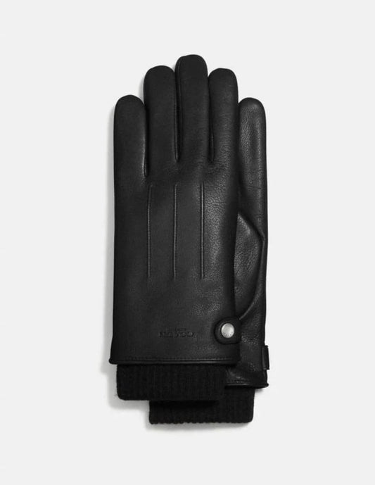 Coach 3-in-1 Leather Gloves