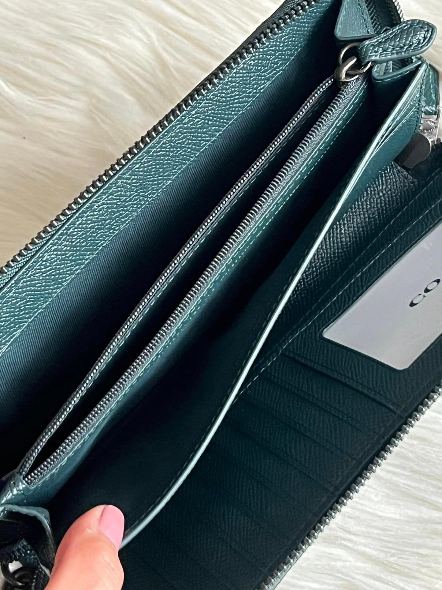 Coach Continental Crossgrain Wallet