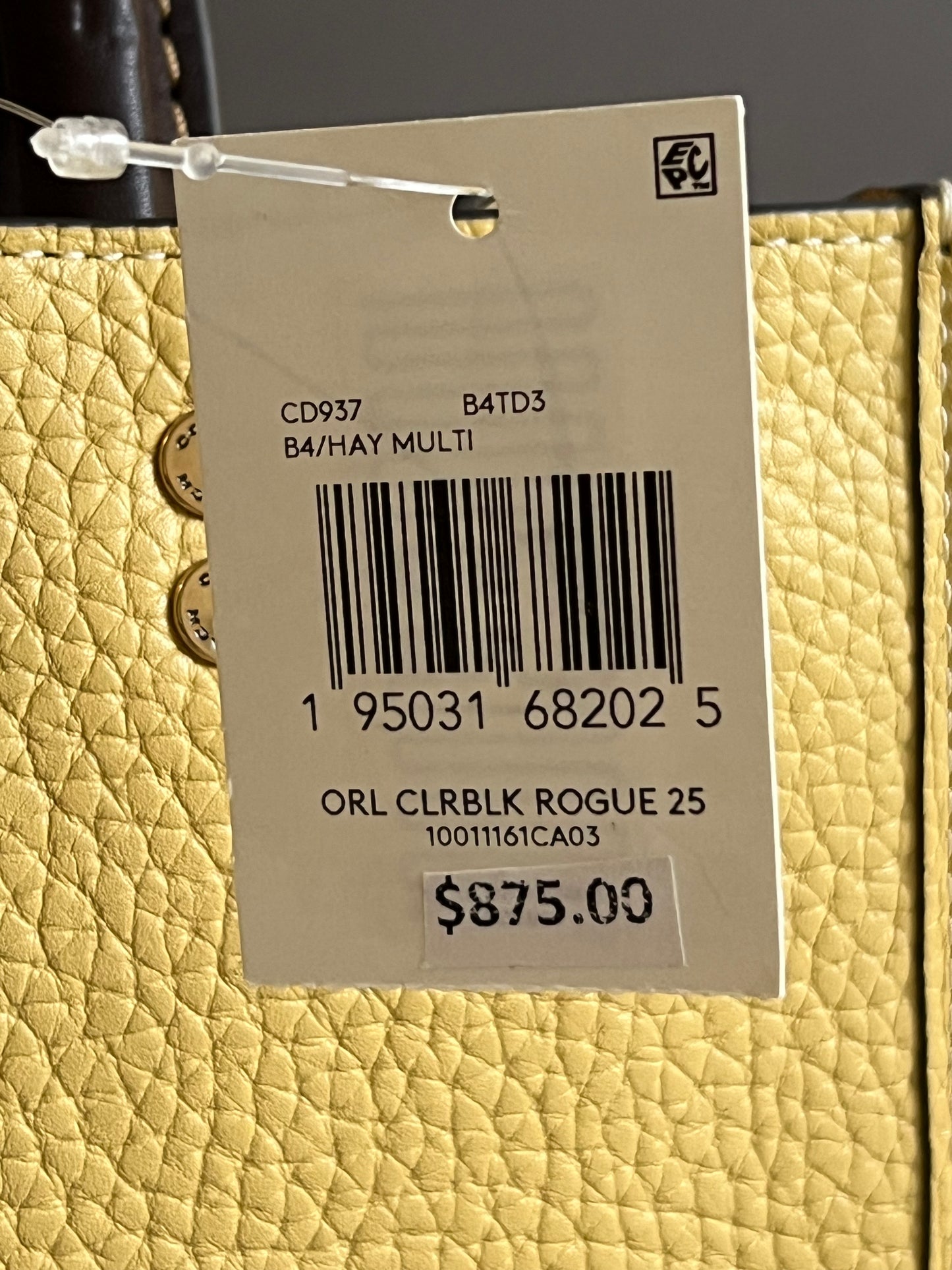 Coach Rogue 25 in Regenerative Leather