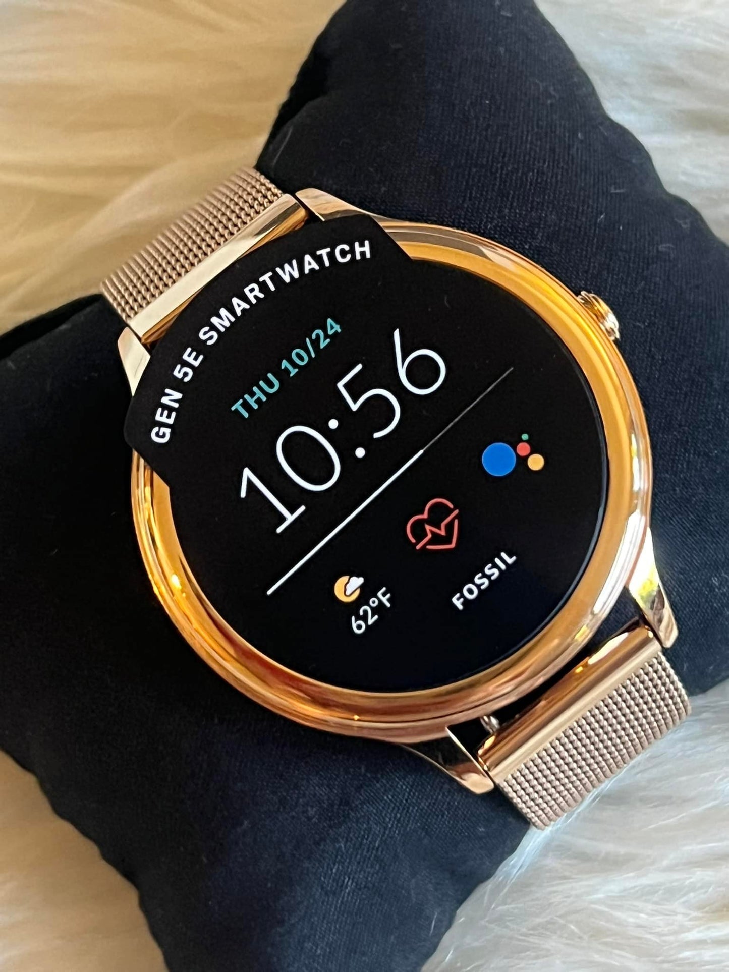 Fossil Gen 5E Smartwatch Rose Gold-Tone