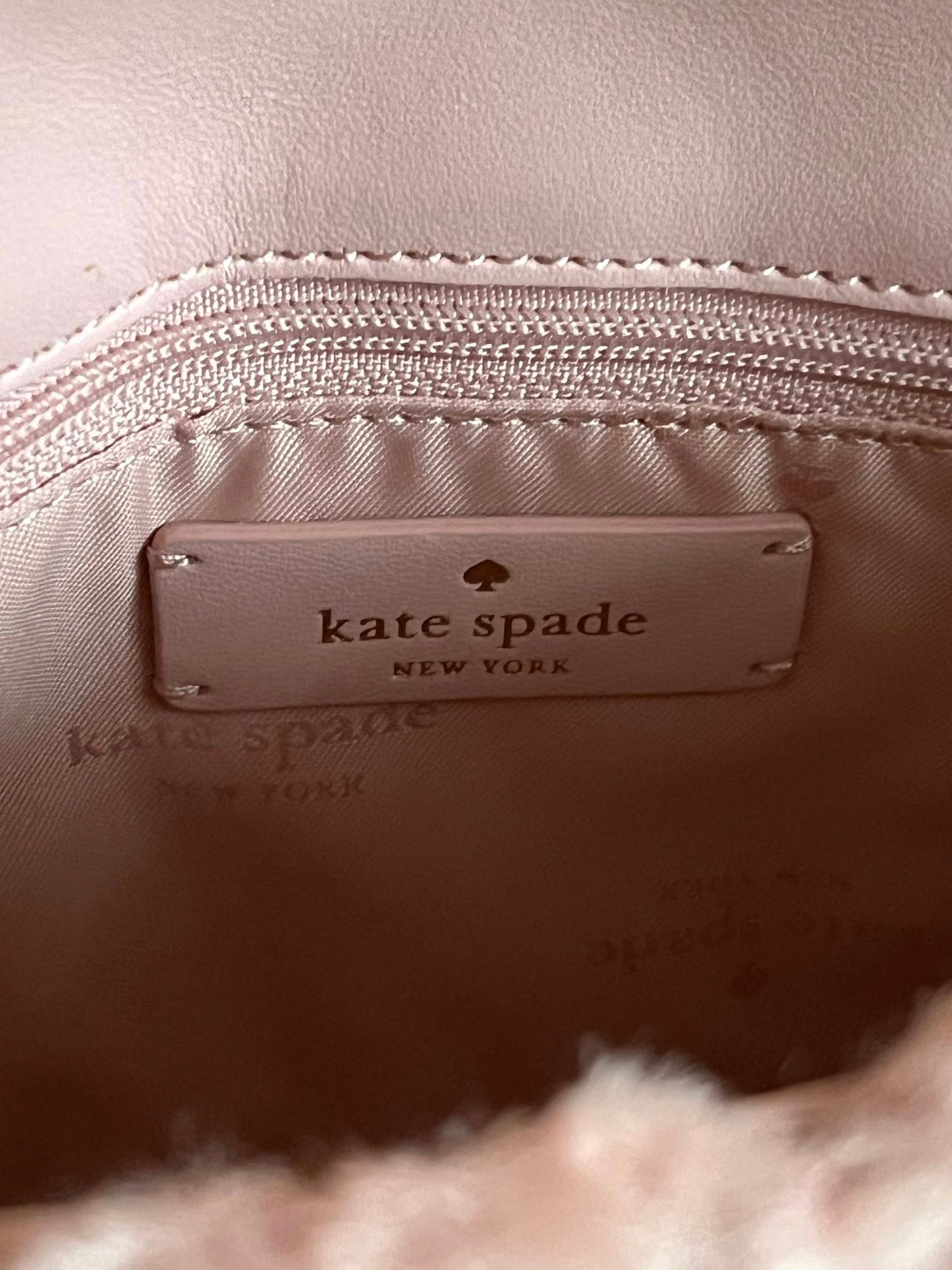 Kate Spade Carey Faux Fur Small Flap Crossbody