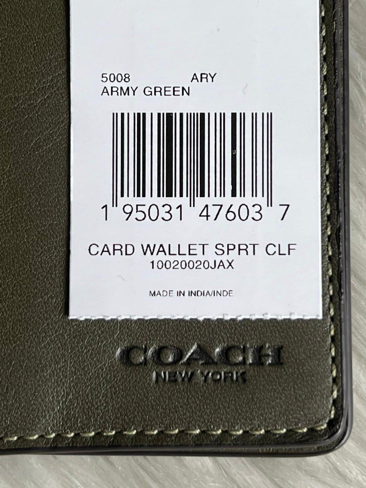 Coach Card Wallet