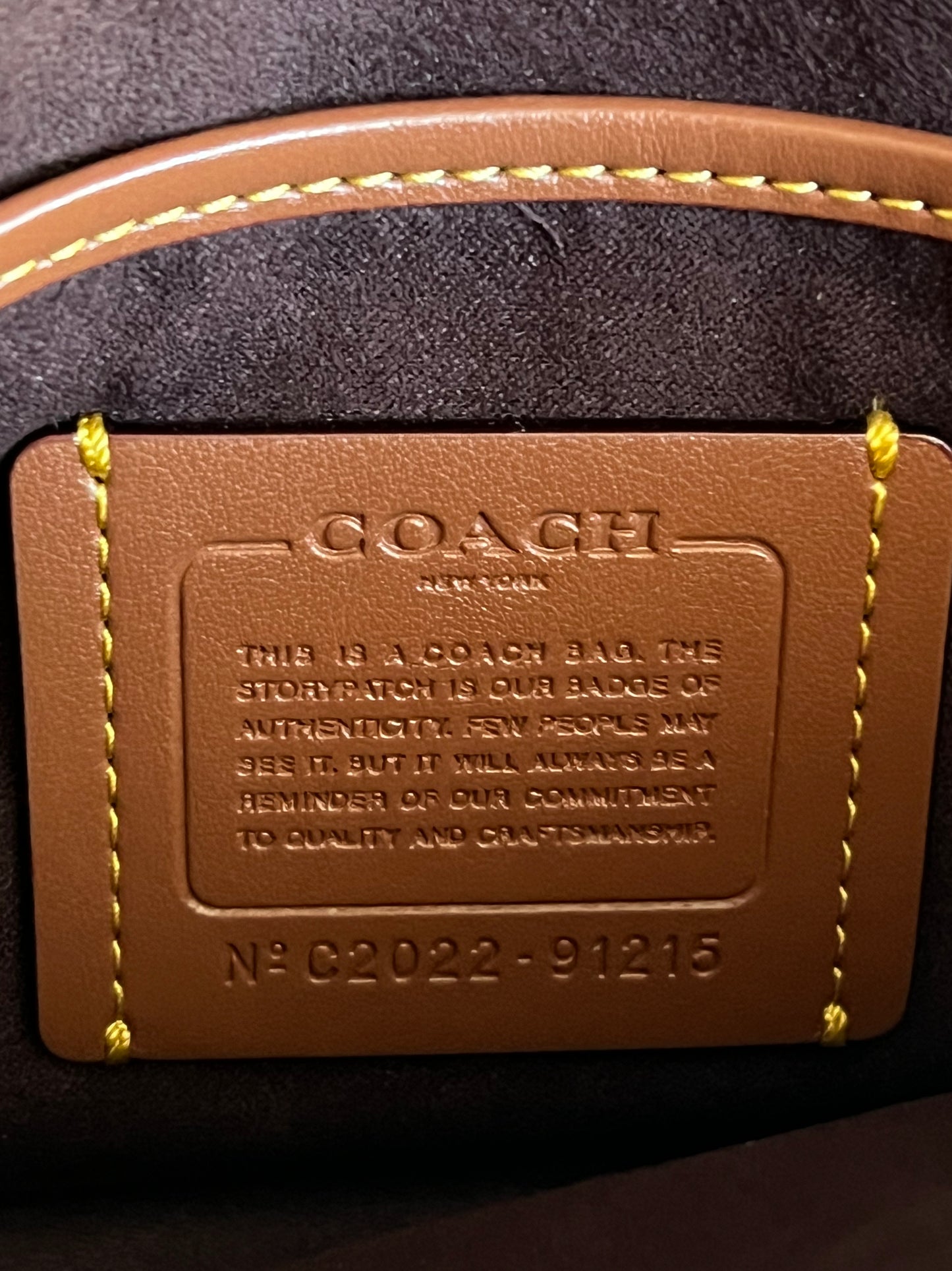 Coach Tabby Shoulder Bag 26 With Signature Canvas