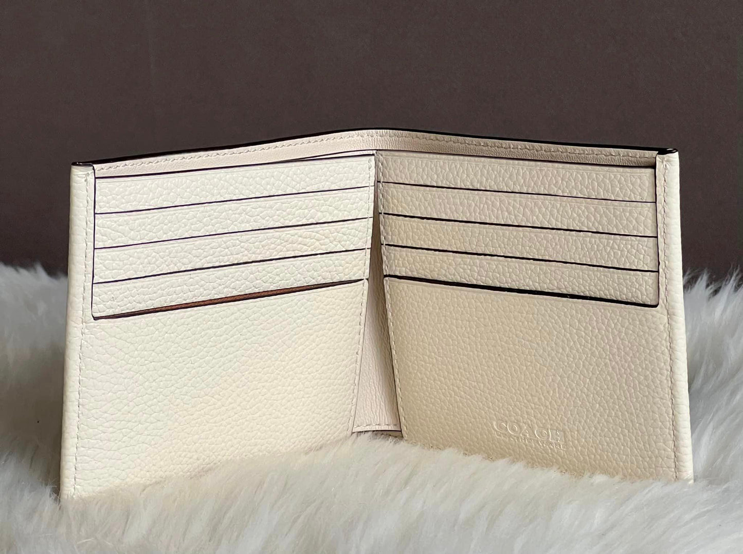 Coach Men’s Double Billfold Wallet