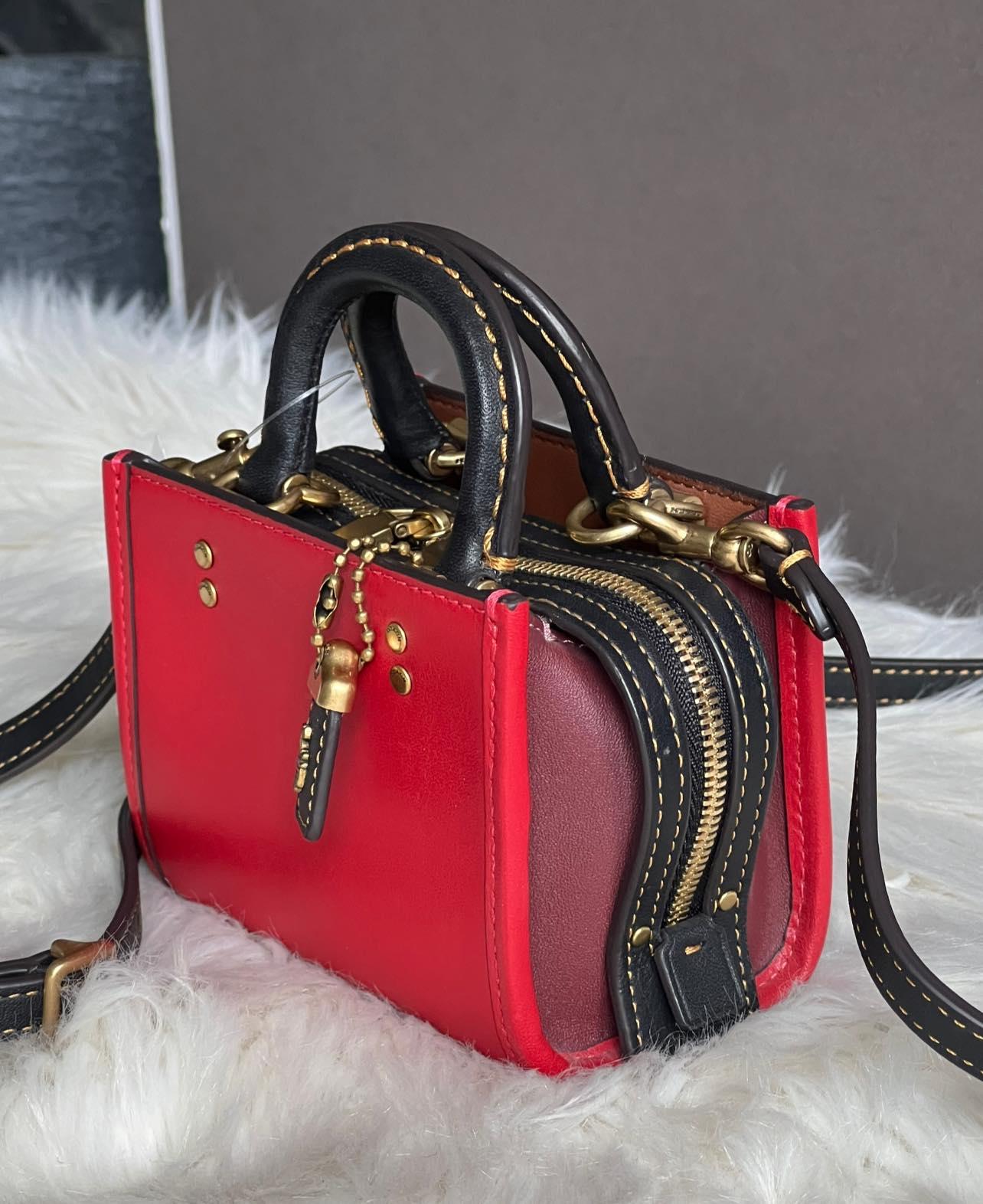 Coach Rogue Bag 12 in Colorblock