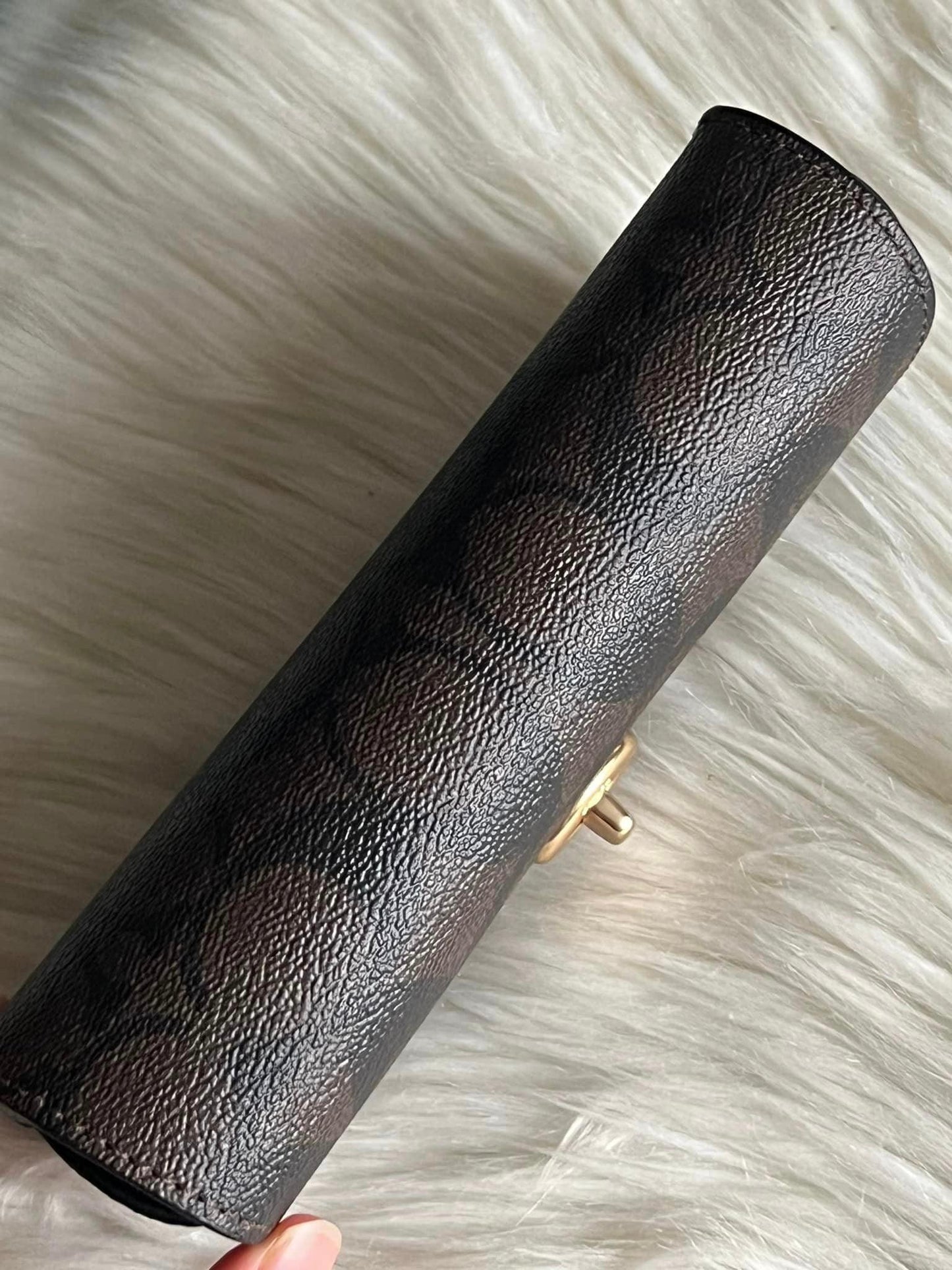 Coach Sunglass Case In Signature Canvas