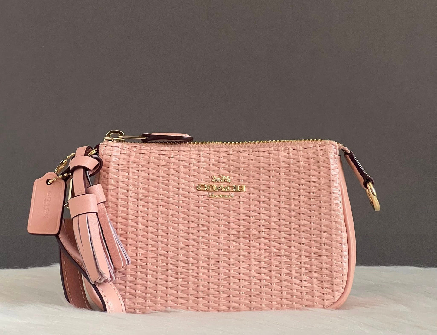 Coach Nolita 15 in Straw