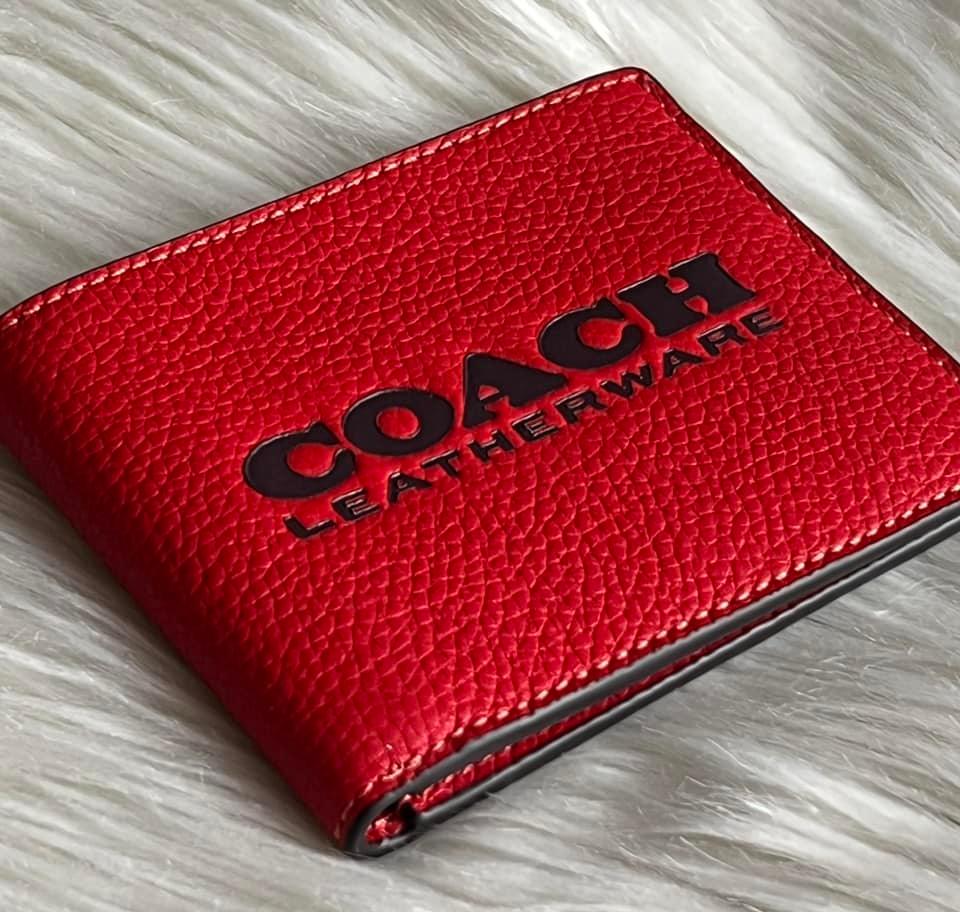 Coach Men’s Slim Billfold Wallet