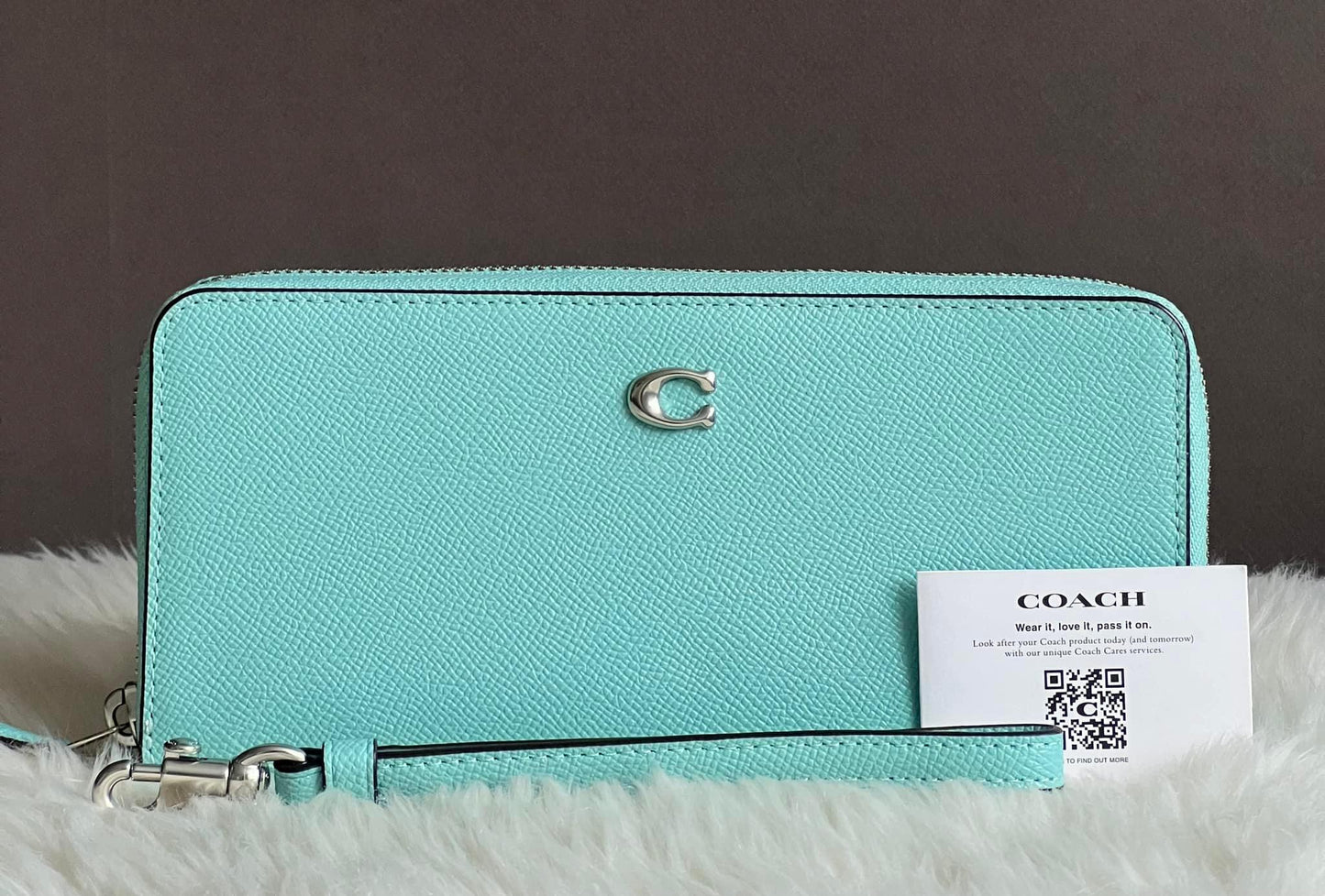 Coach Continental Crossgrain Wallet