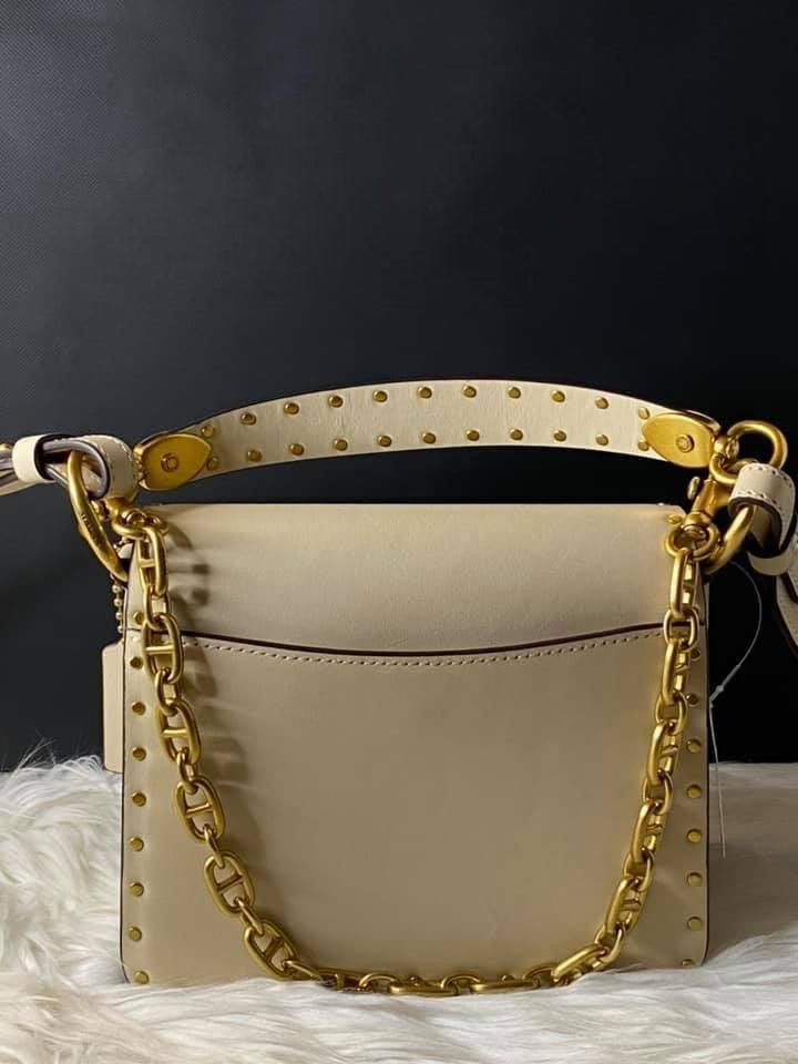 Coach Beat Shoulder Bag 18 with Rivets