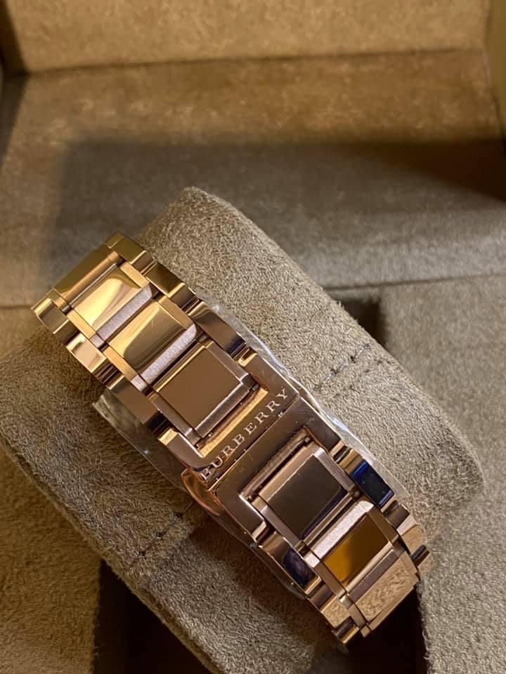 Burberry Women’s The City Rose Gold-Tone Stainless Steel Watch