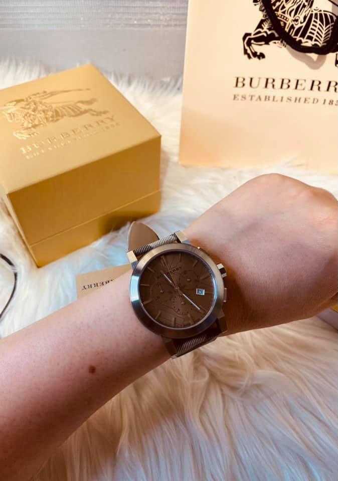 Burberry Men’s Swiss Chronograph Smoke Check Watch