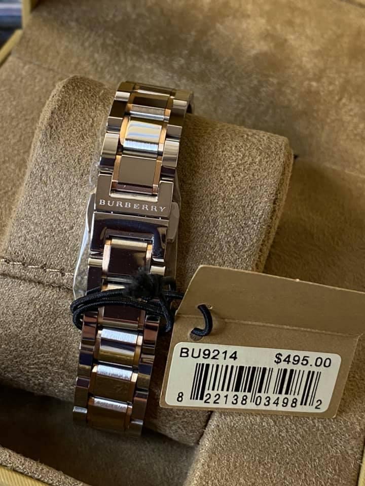 Burberry Women’s Heritage Grey Dial Two-Tone Stainless Steel