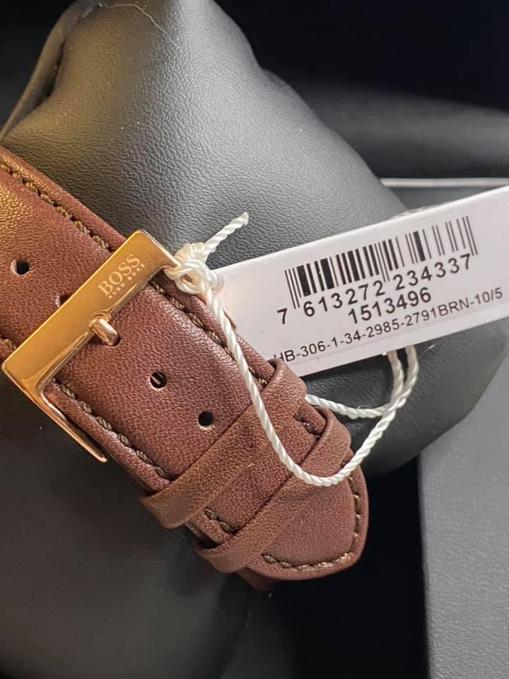 Hugo Boss Men’s Navigator Grey Dial Chronograph Watch