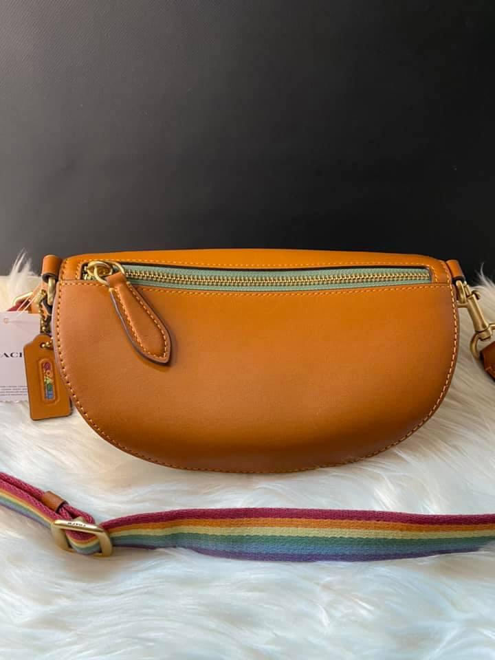 Coach Bethany Belt Bag with Rainbow Quilting