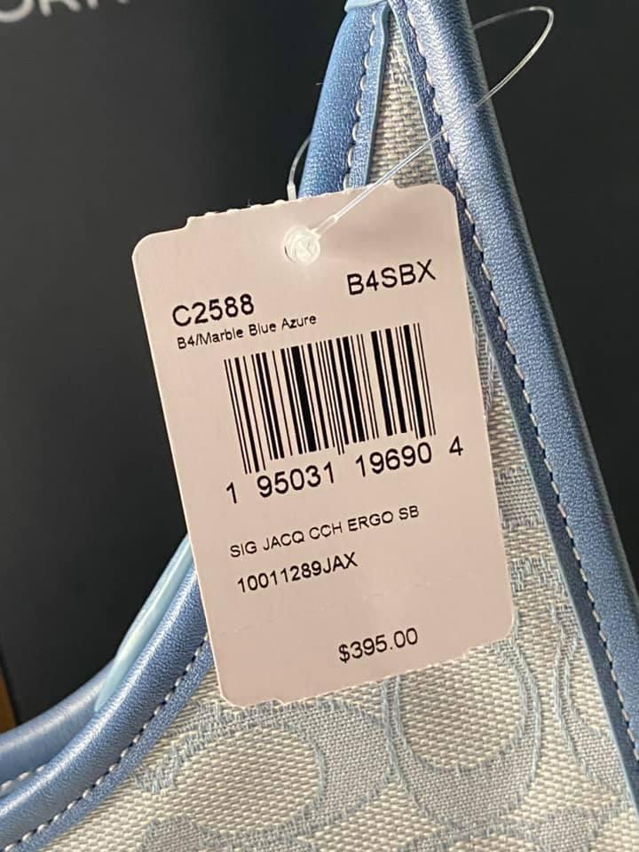 Coach Ergo Shoulder Bag in Signature Jacquard