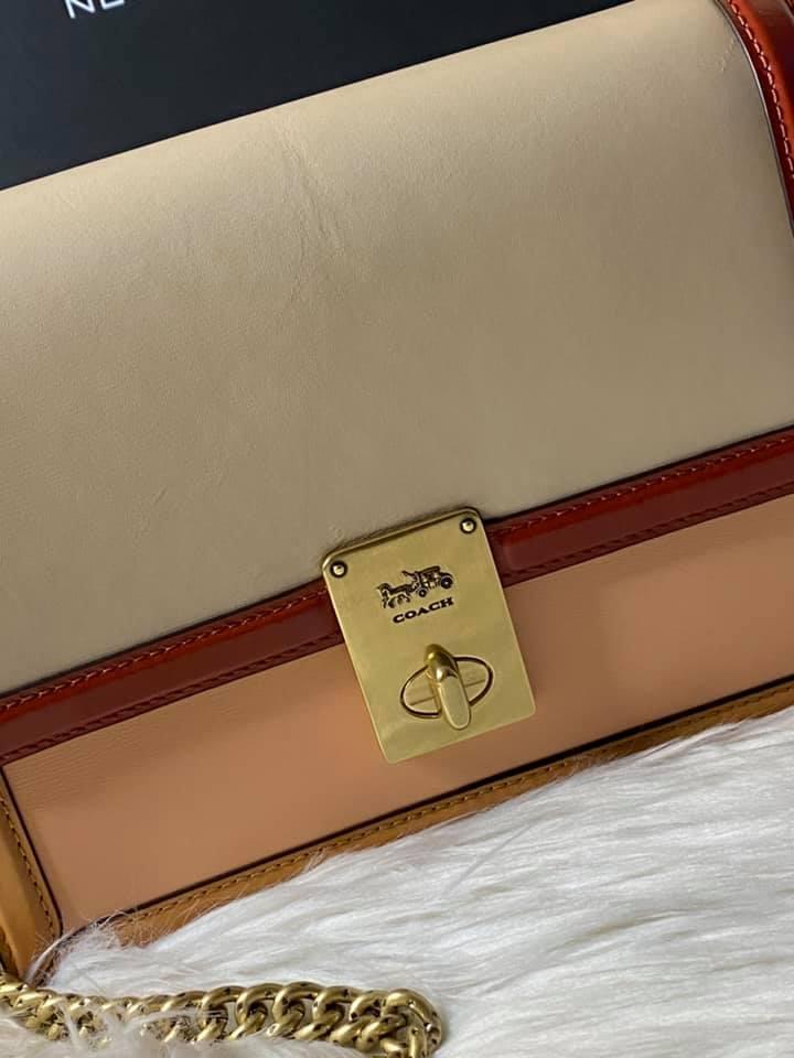 Coach Hutton Shoulder Bag in Colorblock