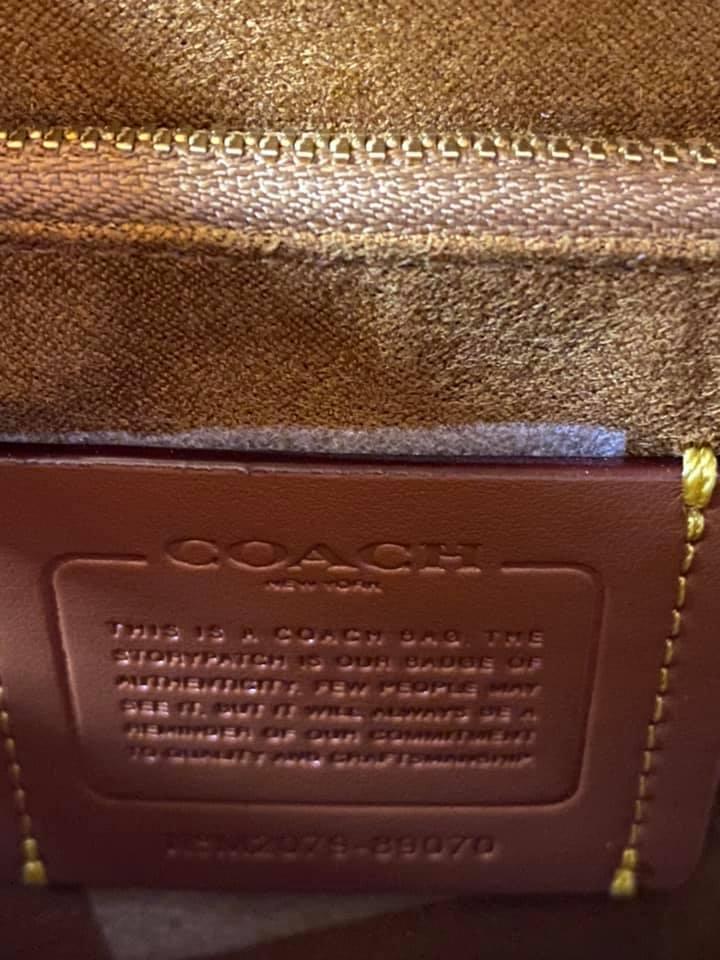 Coach Hutton Shoulder Bag in Colorblock