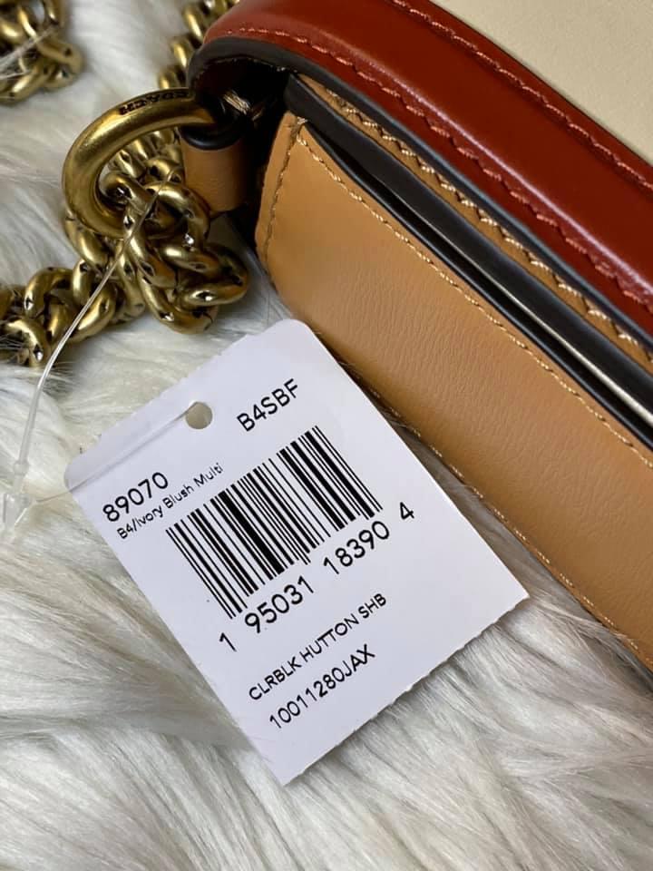 Coach Hutton Shoulder Bag in Colorblock