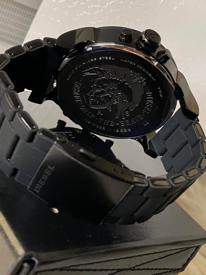 Diesel Men’s Mr. Daddy 2.0 Chronograph Black Dial Watch