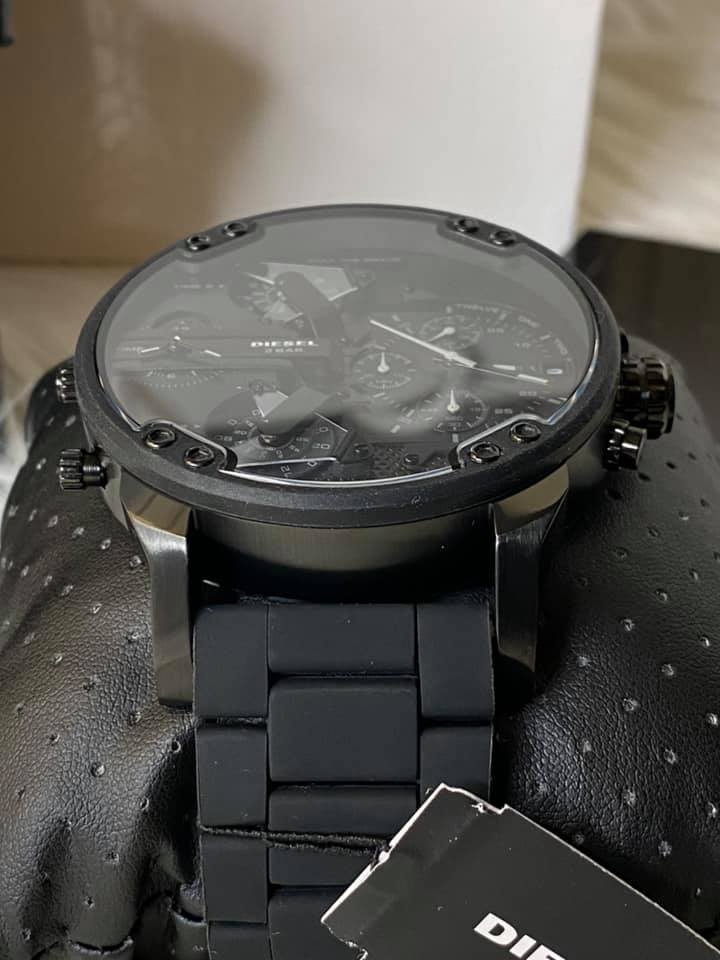 Diesel Men’s Mr. Daddy 2.0 Chronograph Black Dial Watch