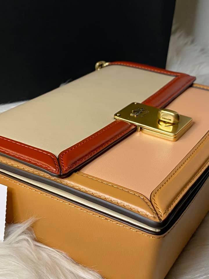 Coach Hutton Shoulder Bag in Colorblock