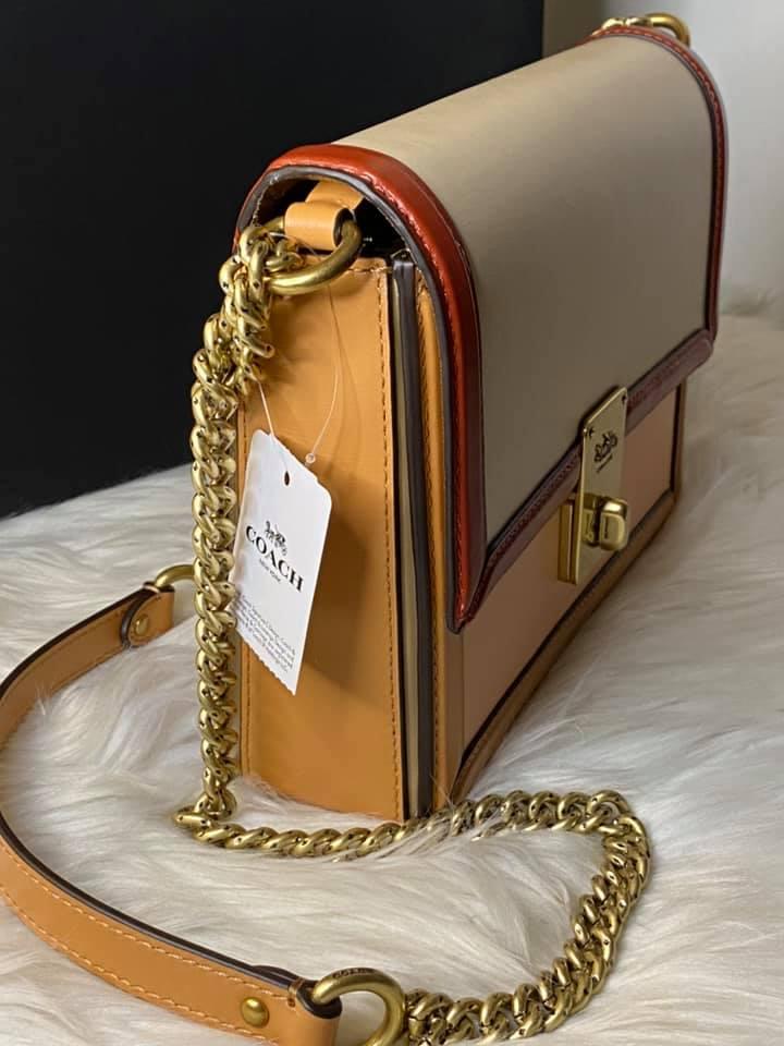 Coach Hutton Shoulder Bag in Colorblock