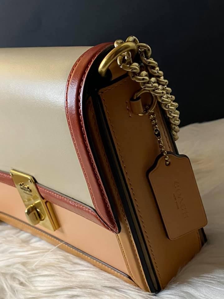 Coach Hutton Shoulder Bag in Colorblock