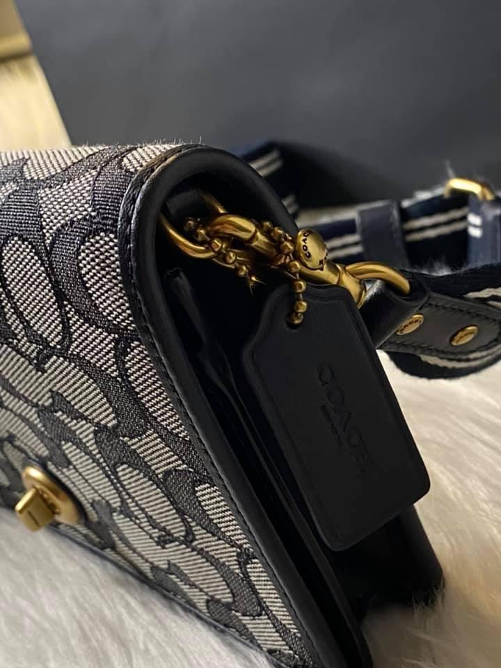 Coach Hayden Foldover Crossbody Clutch in Signature Jacquard