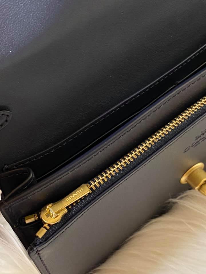 Coach Hayden Foldover Crossbody Clutch in Signature Jacquard