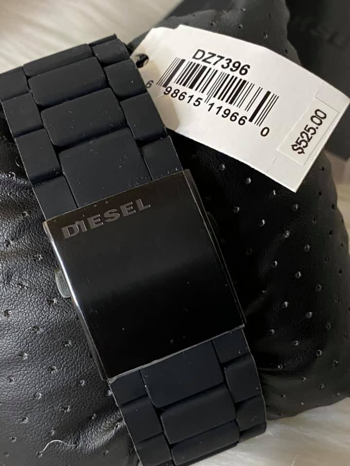 Diesel Men’s Mr. Daddy 2.0 Chronograph Black Dial Watch