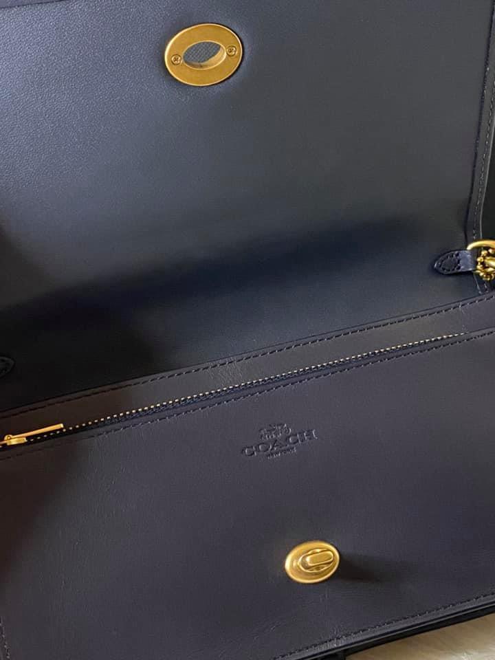 Coach Hayden Foldover Crossbody Clutch in Signature Jacquard