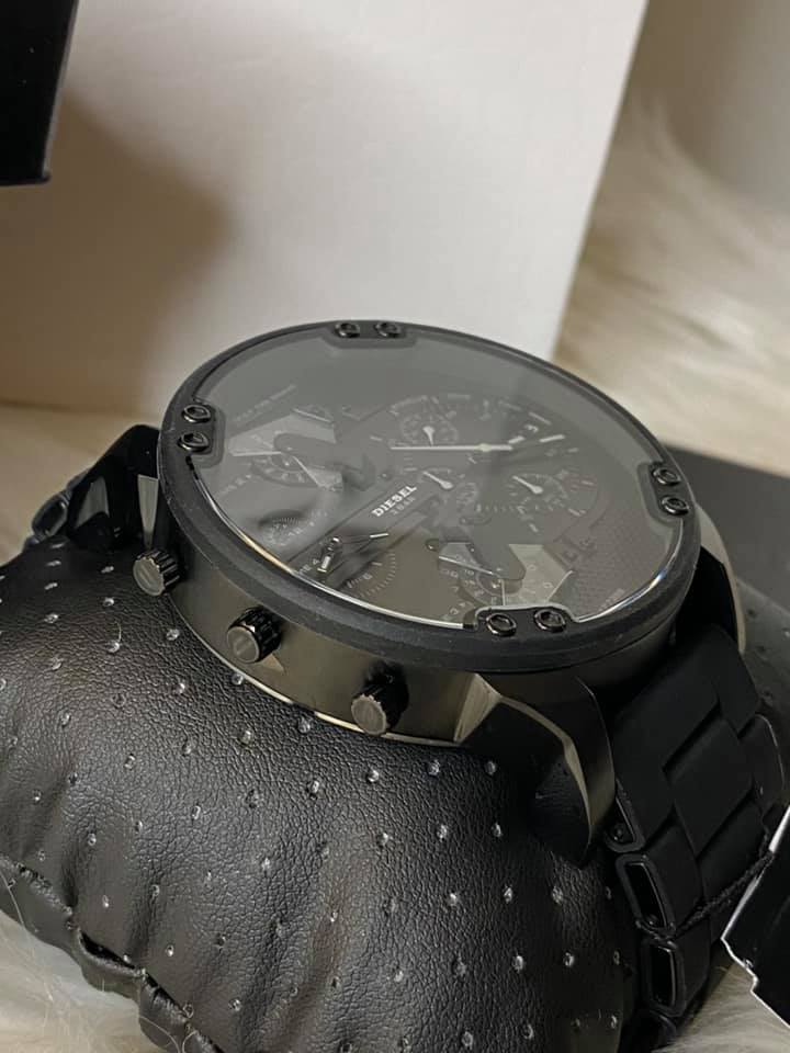 Diesel Men’s Mr. Daddy 2.0 Chronograph Black Dial Watch