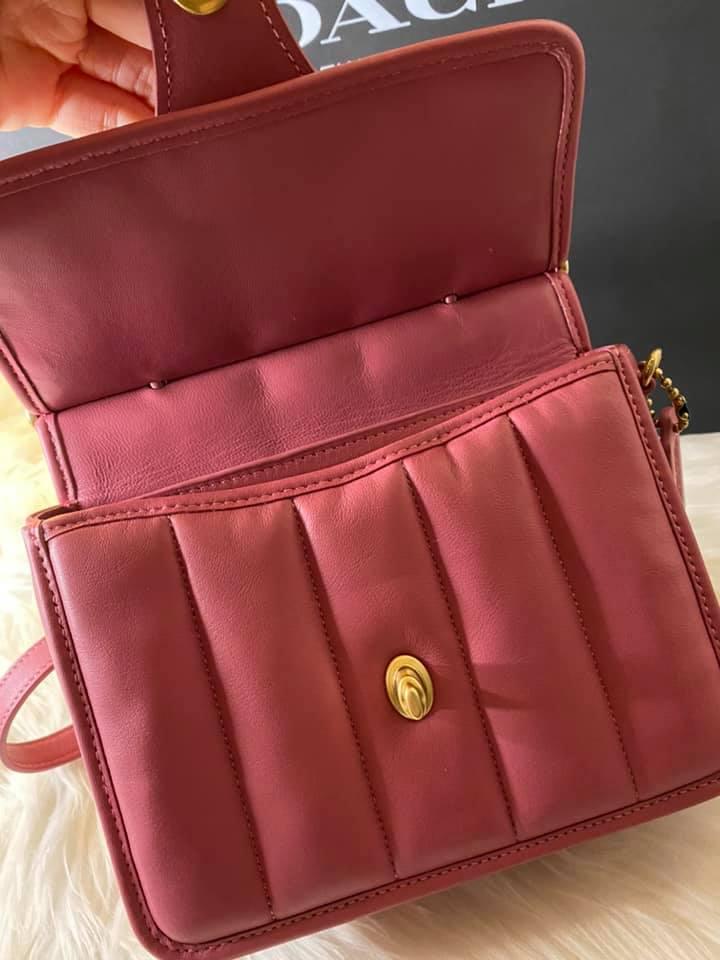 Coach Willis Top Handle 18 with Quilting