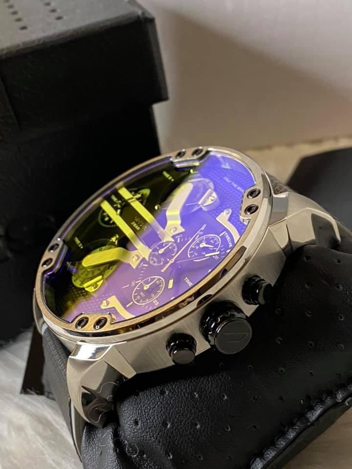 Diesel Men’s Mr. Daddy 2.0 Chronograph Black Nylon Watch