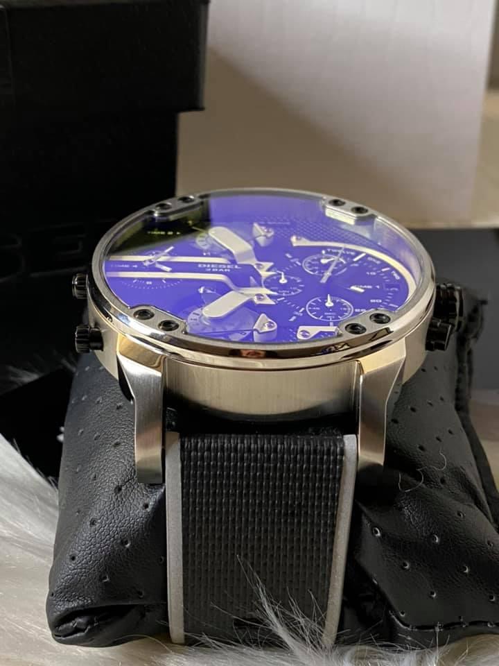 Diesel Men’s Mr. Daddy 2.0 Chronograph Black Nylon Watch