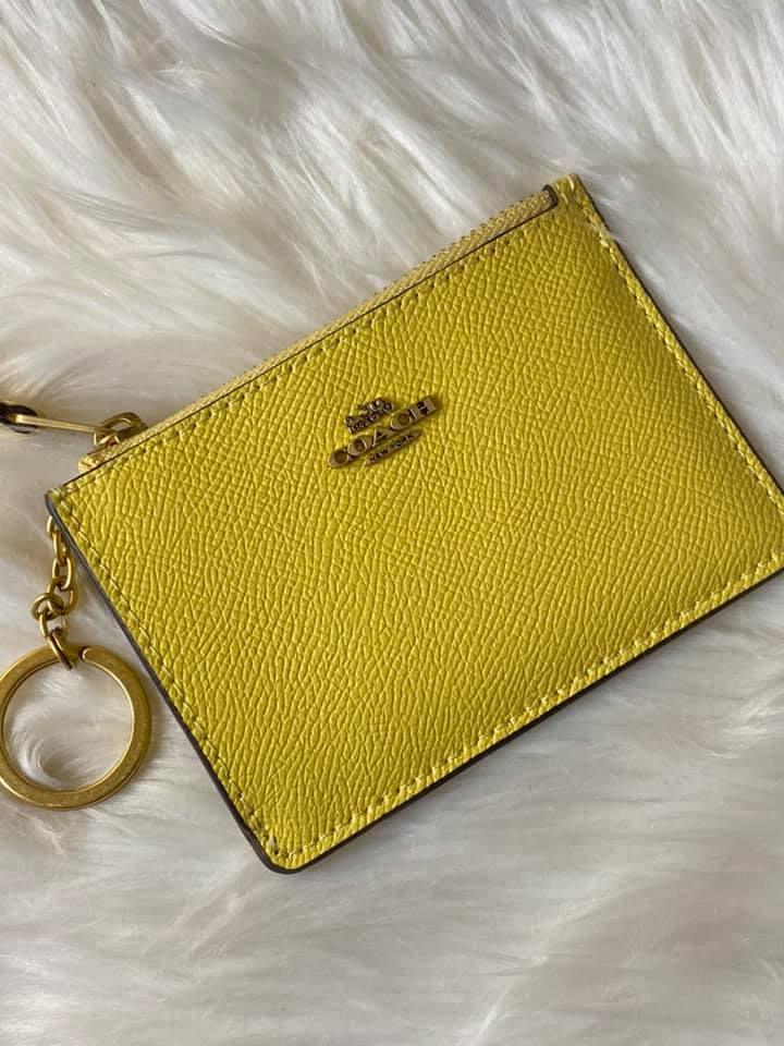 Coach Crossgrain Mini Skinny ID Case