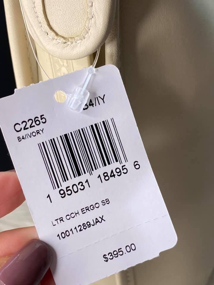 Coach Ergo Leather Shoulder Ba