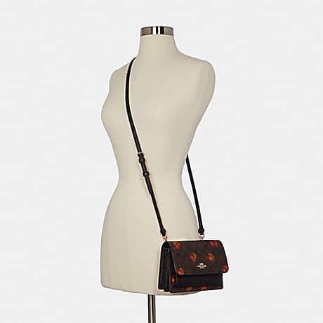 Coach Foldover Belt Bag in Signature Canvas with Pop Floral Print