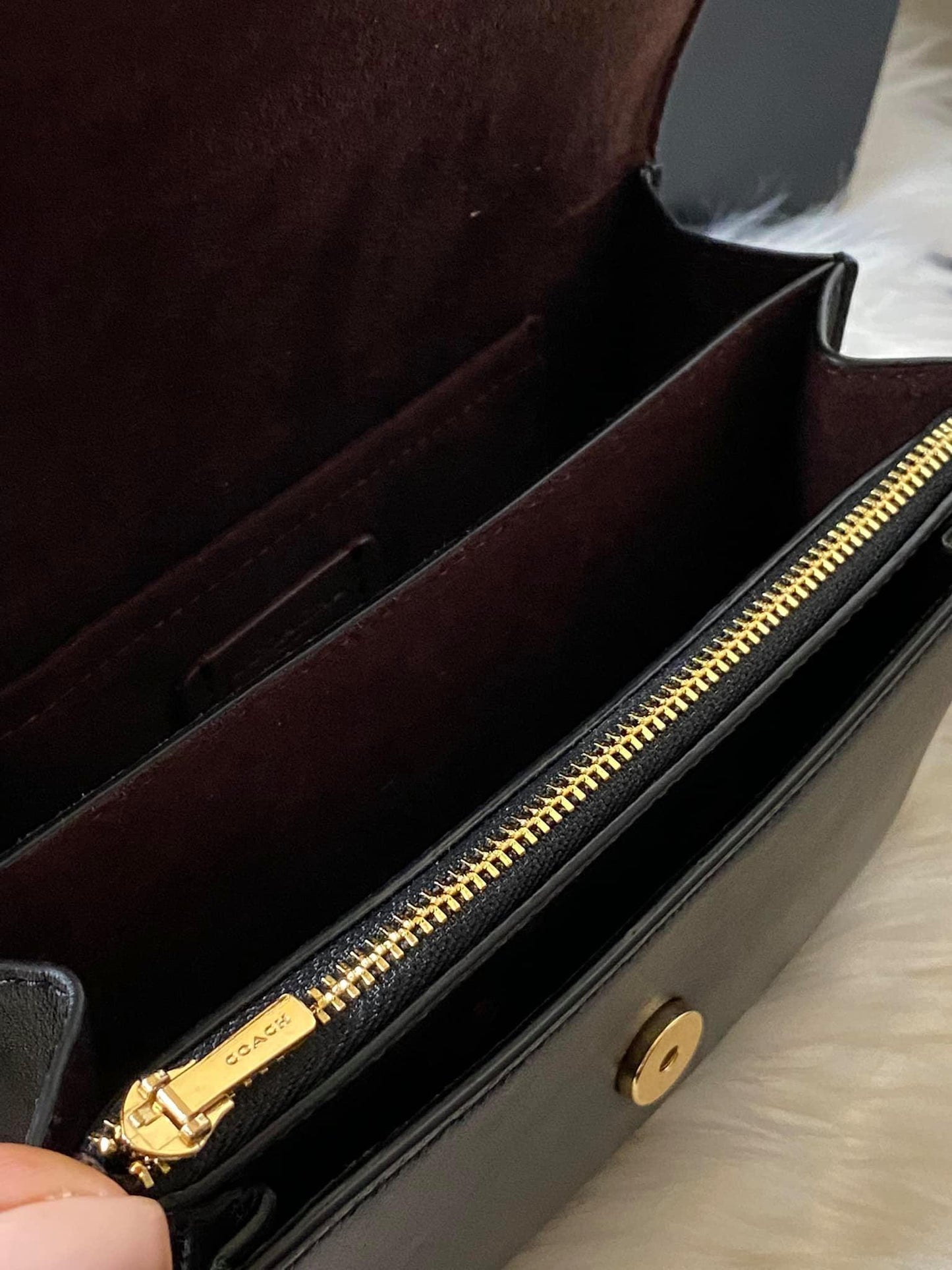 Coach Foldover Belt Bag in Signature Canvas with Pop Floral Print