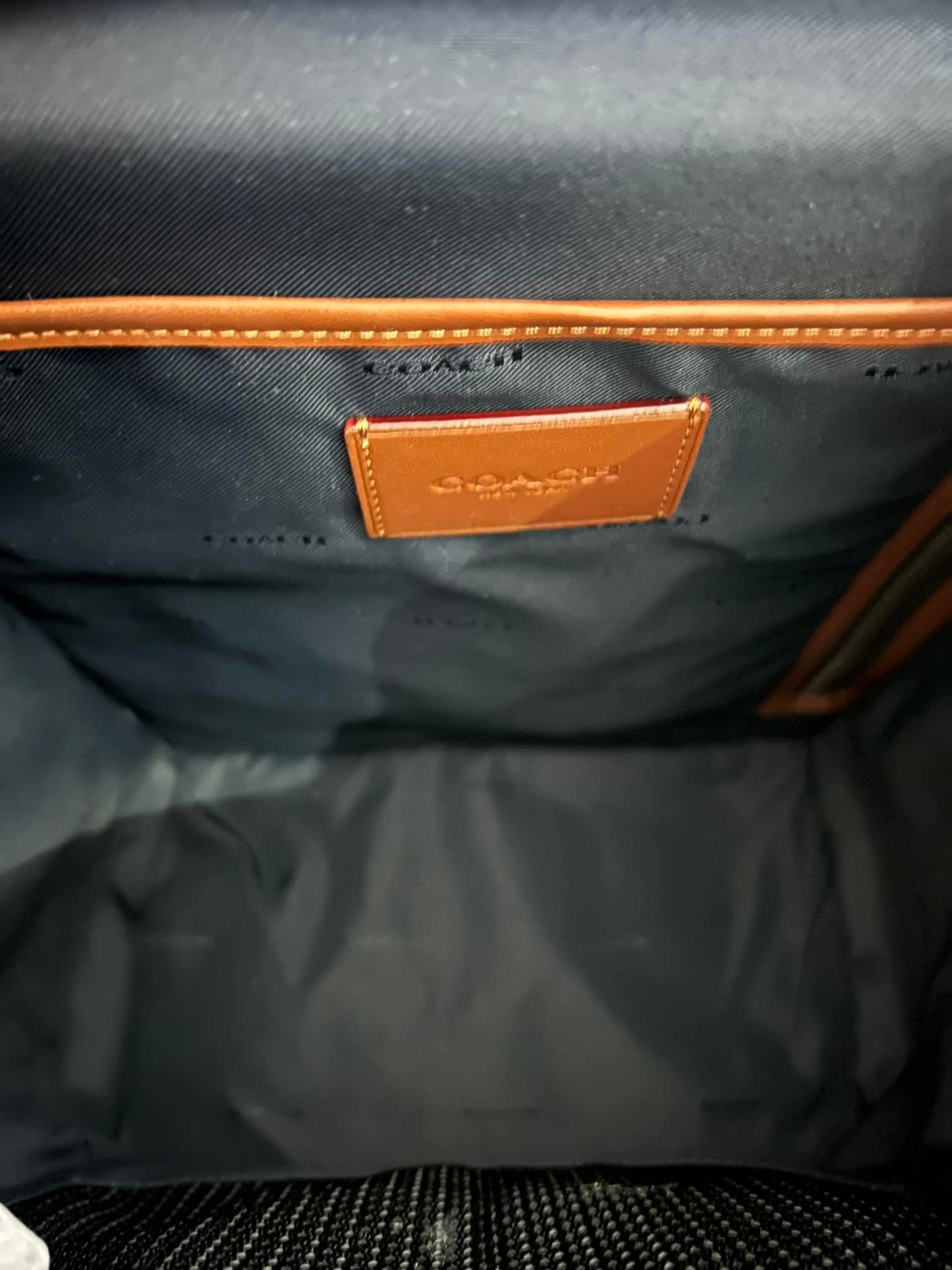 Coach League Flat Backpack in Colorblock