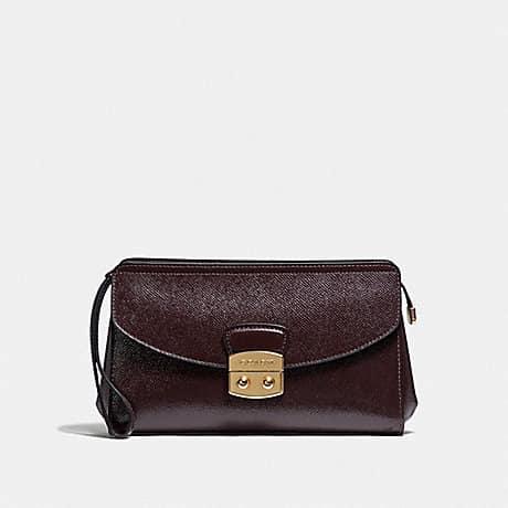 Coach Flap Clutch
