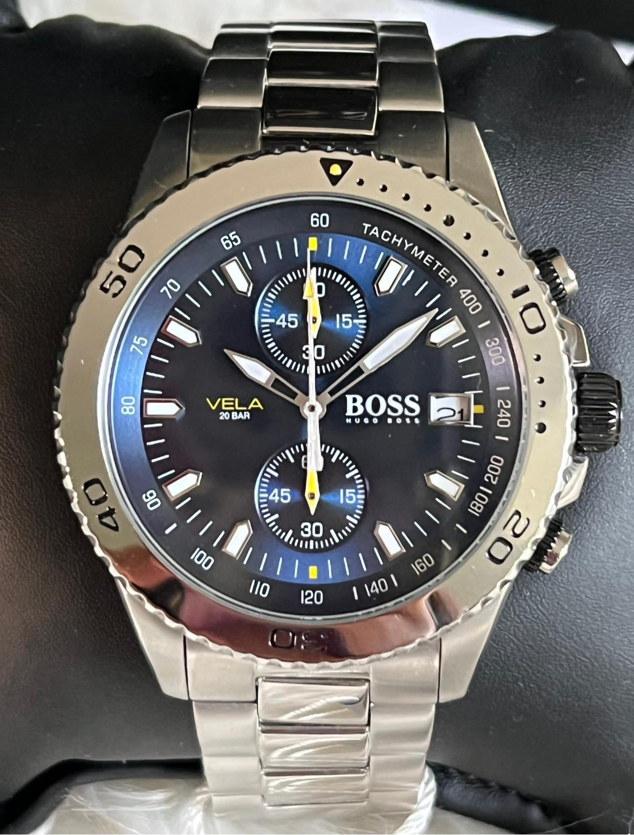 Hugo Boss Men’s Aero-Vela Chronograph Watch